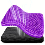 Office Chair with TPE, Gel Seat Cushion, Breathable Honeycomb Design - product gallery image 2