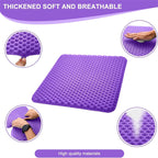 Office Chair with TPE, Gel Seat Cushion, Breathable Honeycomb Design - product gallery image 4