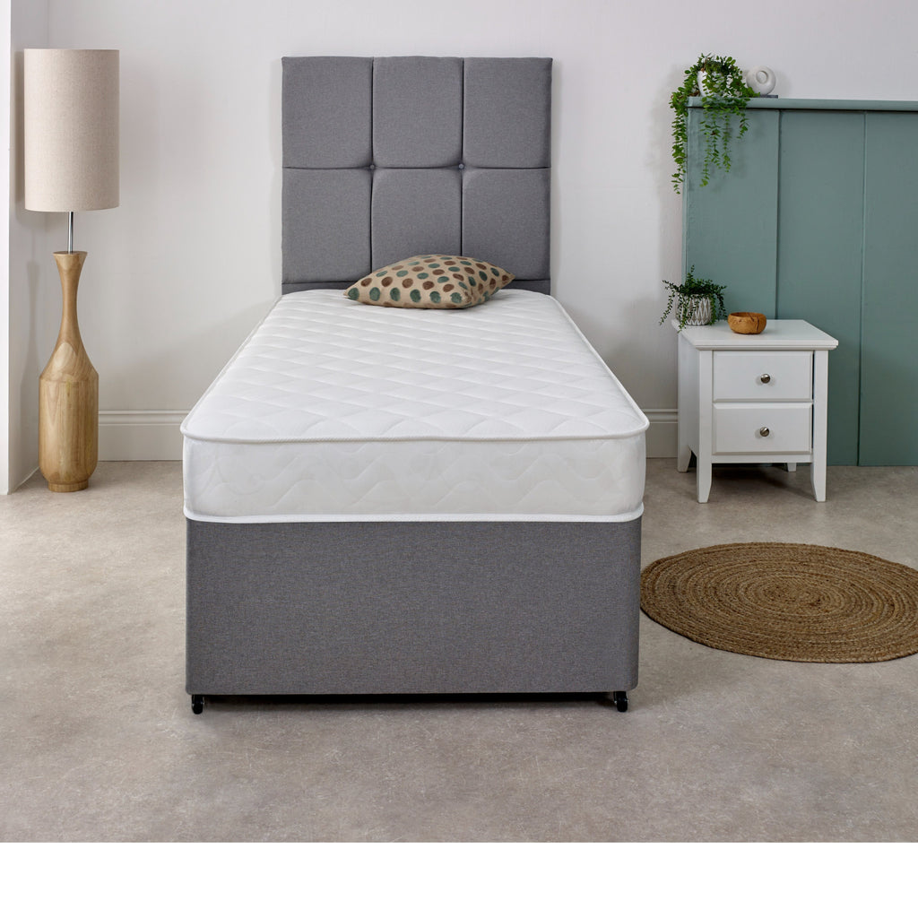 Open Coil Mattress with 17cm, Deep Quilted Handmade UK Cool Touch - product gallery image 2