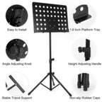 Orchestral Music Stand Folding Adjustable with Foldable, Heavy Duty Sheet Tripod Base - product gallery image 7