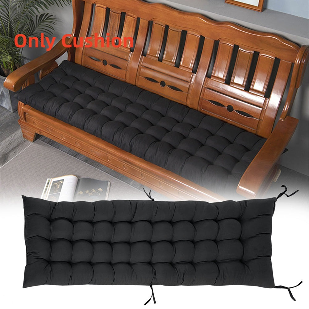 Outdoor Cushion with Non-Slip, 160*50*8cm, Garden Bench 160x50x8cm Thick Sun Lounger