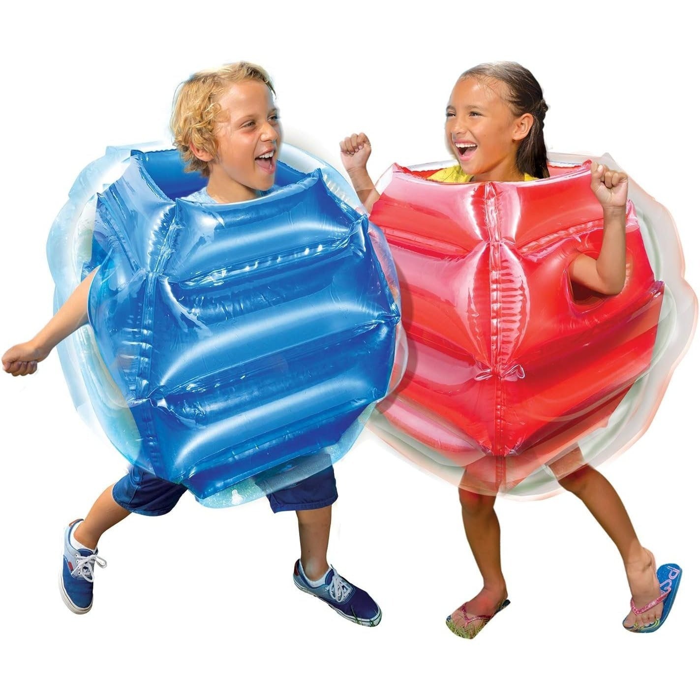 Outdoor Garden Toy with Bump n Bounce, Bump Bounce Body Bumpers Inflatable Bumpers - product gallery image 2