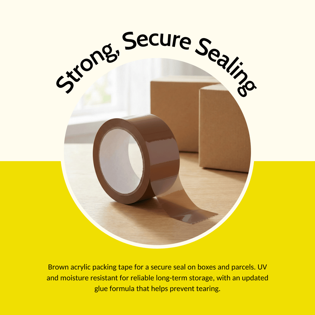 Packing Tape & Packaging Supplie with 48mm, 66m, Acrylic, 6 Roll - product gallery image 2