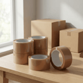 Packing Tape & Packaging Supplie with 48mm, 66m, Acrylic, 6 Roll - Pack of 12 option