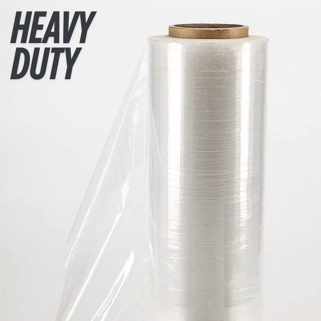 Pallet Wrap with Waterproof, 400mm, 250m, 3 Rolls, Stretch Film 250m Rolls Clear Heavy - product gallery image 5