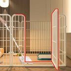 Panels Dog Pen with Metal, Pet Puppy Playpen Metal Exercise Play - product gallery image 7
