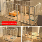Panels Dog Pen with Metal, Pet Puppy Playpen Metal Exercise Play - product gallery image 8