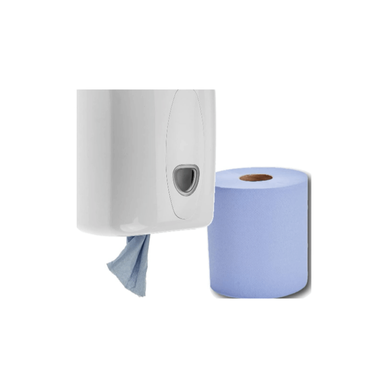 Paper Towel Dispenser with Wall-Mounted, Freestanding, 50m