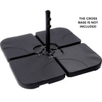 Parasol Bases & Weight with Easy Assembly, Lockable, Plastic - product gallery image 5