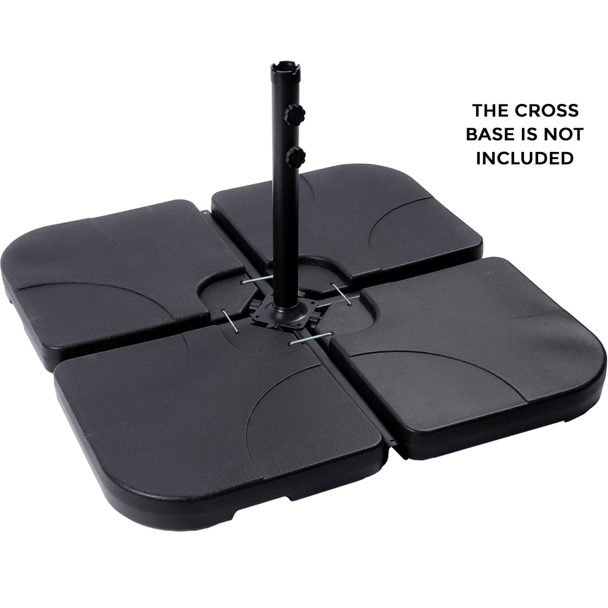 Parasol Bases & Weight with Easy Assembly, Lockable, Plastic - product gallery image 9