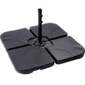Parasol Bases & Weight with Easy Assembly, Lockable, Plastic