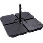 Parasol Bases & Weight with Easy Assembly, Lockable, Plastic