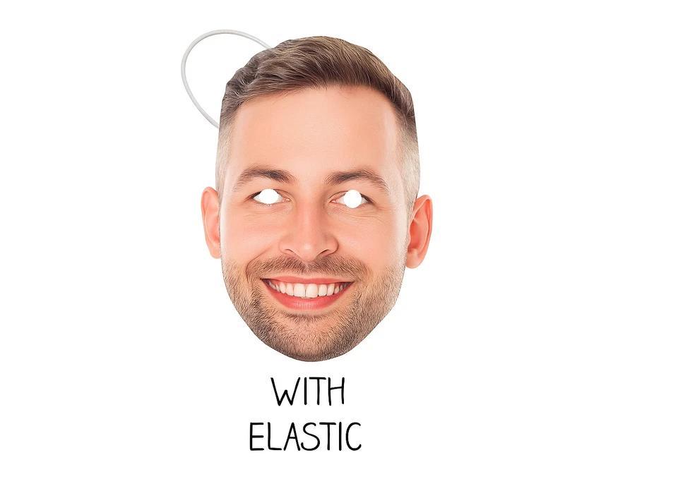 Party Accessory with 15x Personalised Photo Face Masks Eye - product gallery image 9