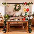 Party Arch Stand with Metal, Balloon Adjustable Metal Table Backdrop Frame - product gallery image 3