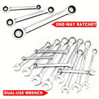 pcs Heavy-Duty Socket Wrench & with 2pcs, 43+3/214+2pcs Heavy-Duty Tool Quick-Release - product gallery image 5