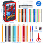 Pencil Cases & Stationery Set with 5cm, Spiderman for travel - product gallery image 2