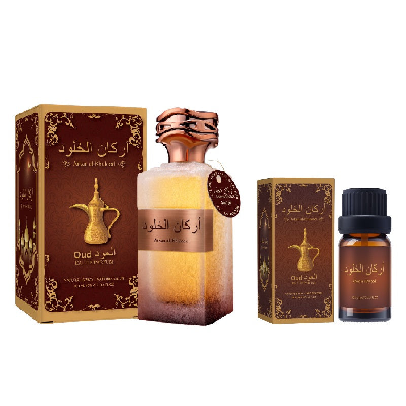 Perfume Gift Set Arabian Dubai Luxury Travel Noble Long-Lasting with 100ml, 10ml - 100ml + 10ml sample option