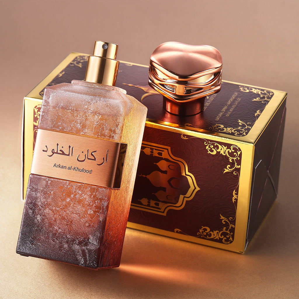 Perfume Gift Set Arabian Dubai Luxury Travel Noble Long-Lasting with 100ml, 10ml - product gallery image 2