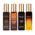 Perfume Gift Set BellaVita Luxury Men's 4x20ml EDP CEO with CEO Man, Klub, Oud - product gallery image 6
