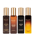 Perfume Gift Set BellaVita Luxury Men's 4x20ml EDP CEO with CEO Man, Klub, Oud