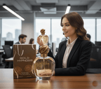 Perfume Gift Set Duo Hypnosis Feminine Women 2x100ml EDP with Wood - product gallery image 23