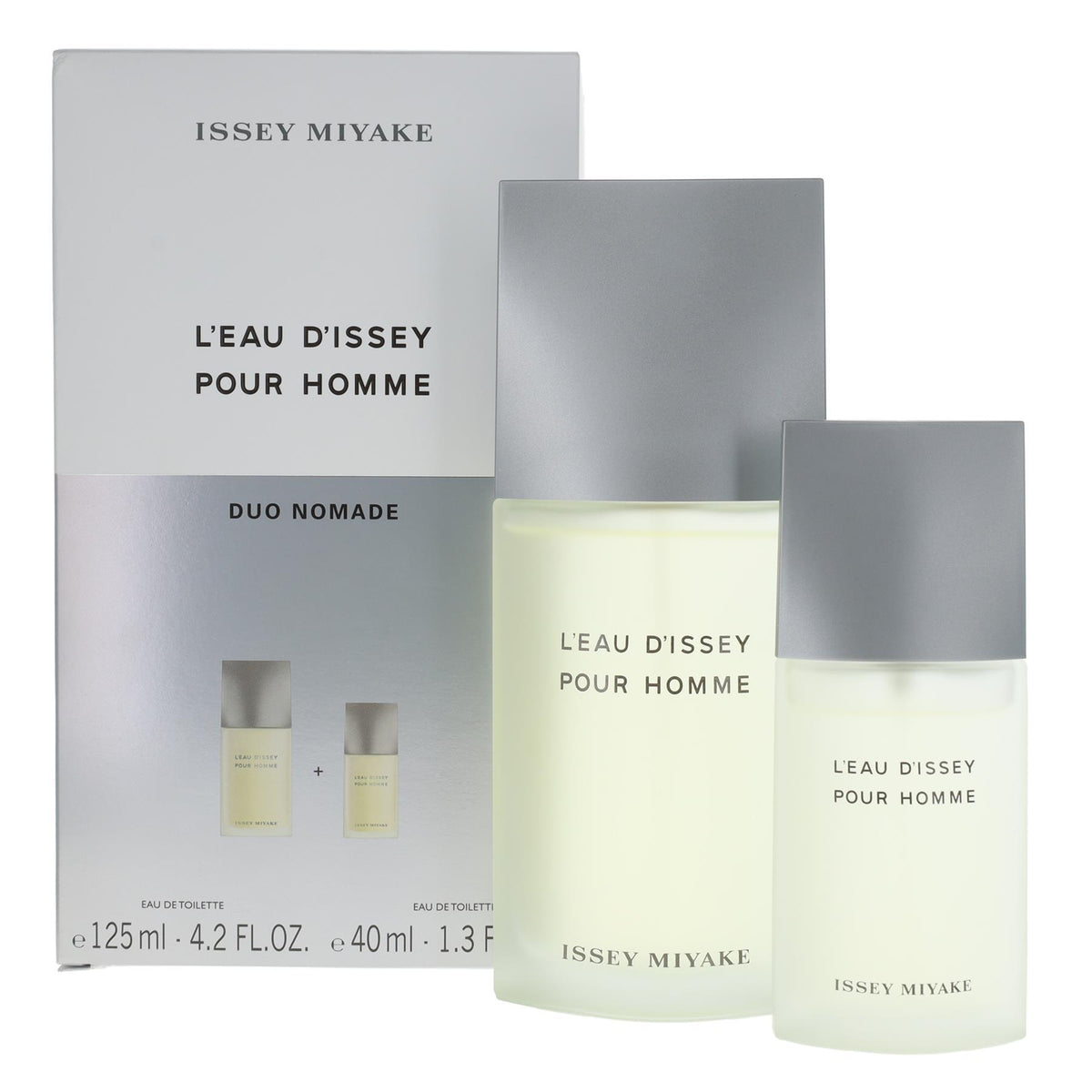 Perfume Gift Set Issey Miyake L'Eau d'Issey Pour Homme with 125ml, 40ml