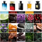 Perfume Gift Set Men's Cologne Amber Sandalwood Fragrance with 50ml, 55ml - product gallery image 4
