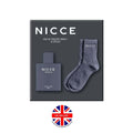 Perfume Gift Set Nicce Men EDT Socks Fresh Fruity with 20ml, 86483