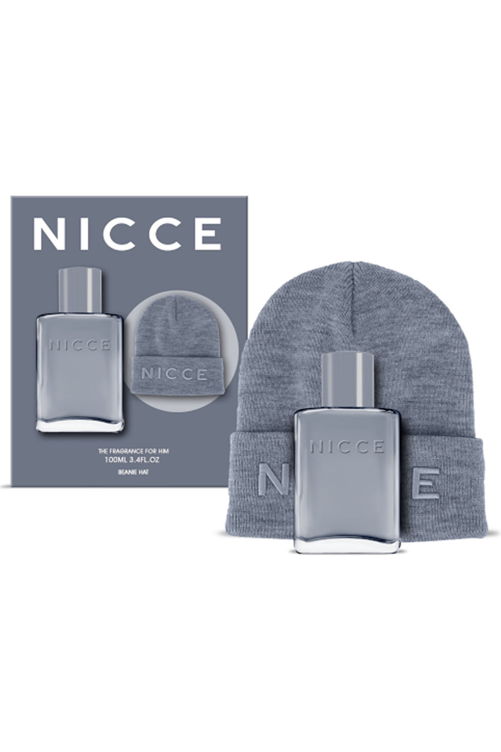 Perfume Gift Set Nicce Men's Fragrance Beanie Hat Eau with 100ml, 85938 - product gallery image 6