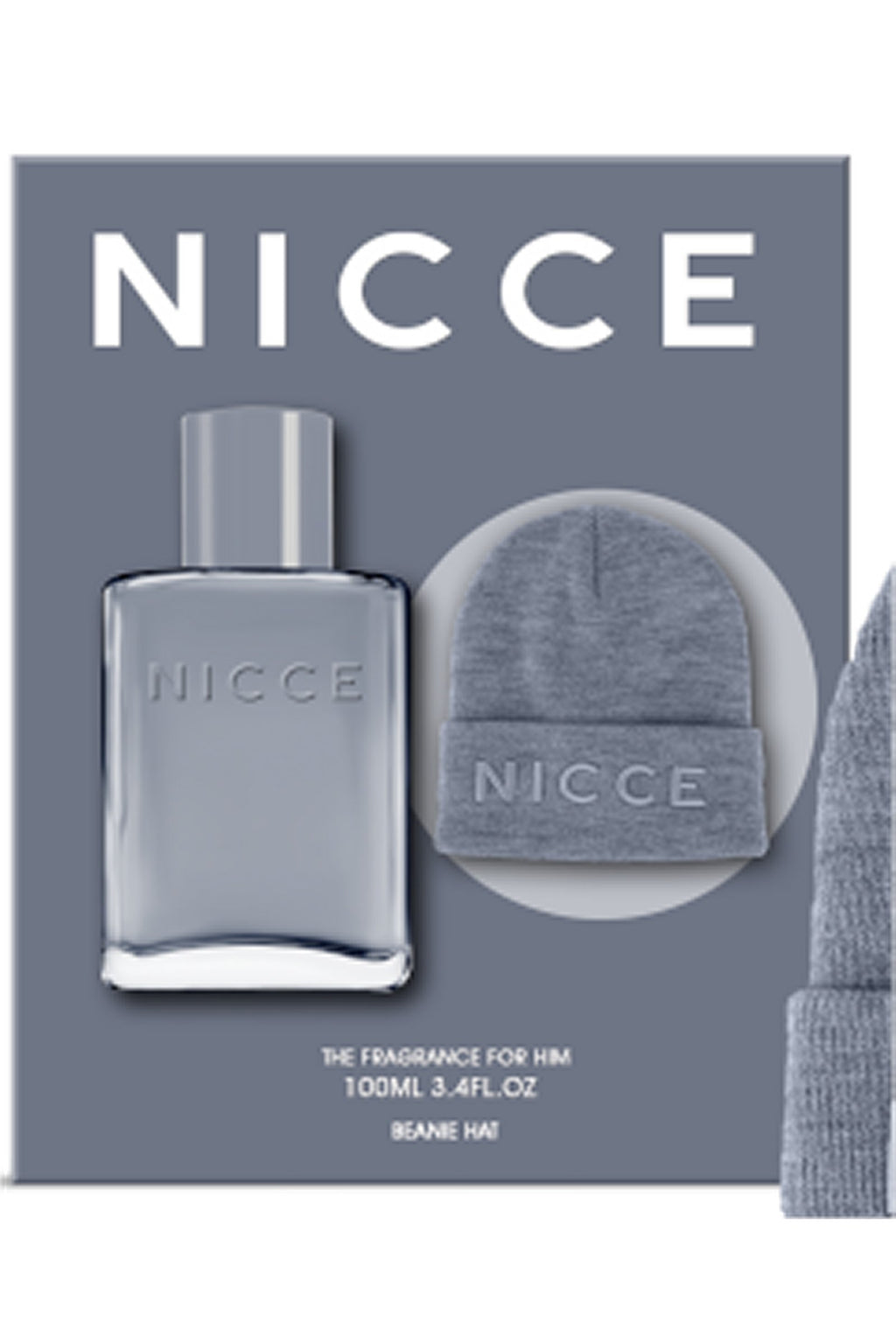 Perfume Gift Set Nicce Men's Fragrance Beanie Hat Eau with 100ml, 85938 - product gallery image 8