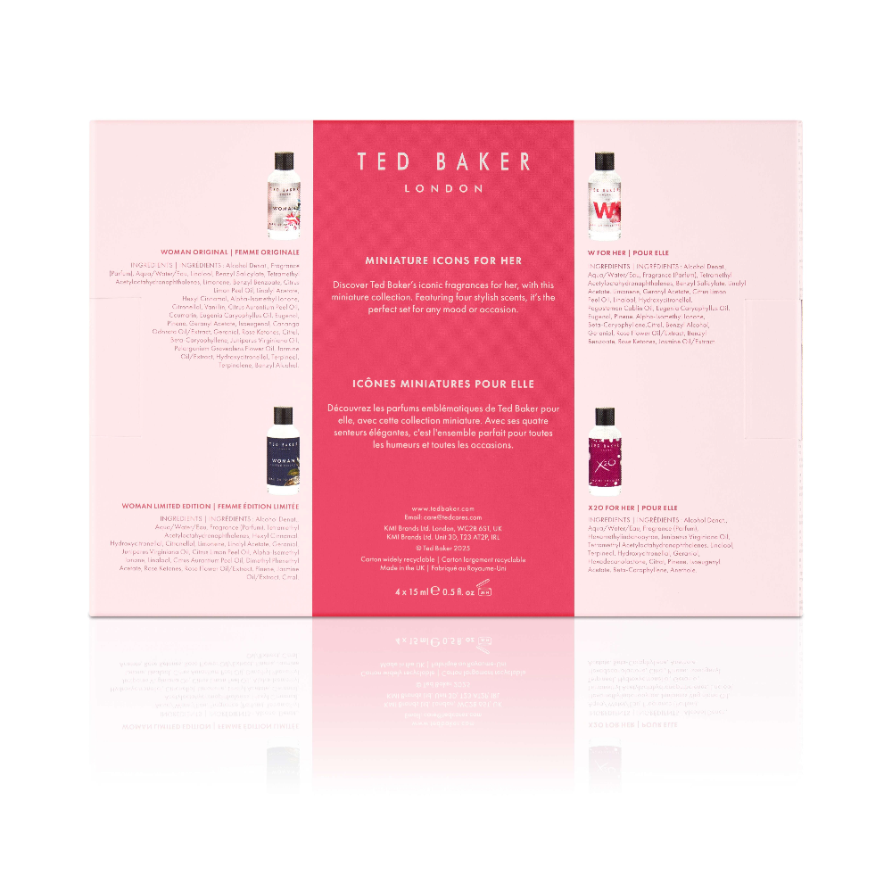 Perfume Gift Set Ted Baker Mini Her Woman with 15ml, Mini Gift Set - product gallery image 5