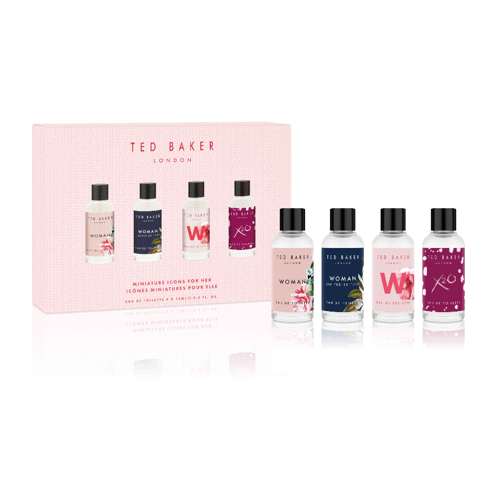 Perfume Gift Set Ted Baker Mini Her Woman with 15ml, Mini Gift Set