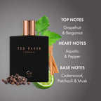 Perfume Gift Set Ted Baker Tonics Men's EDT Collection with 100ml, Leather - product gallery image 30