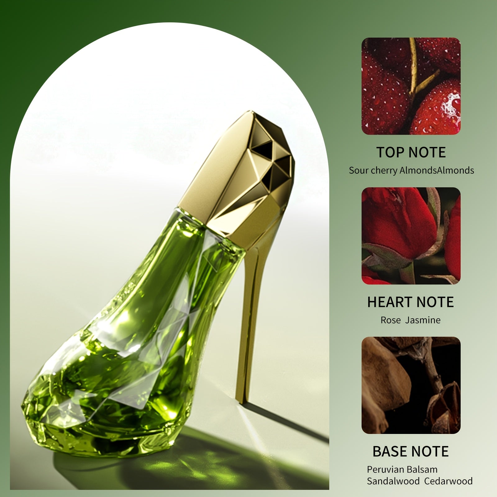 Perfume Gift Set Women High-Heel Shoe Bottle Eau de with 30ml, 3 - product gallery image 5