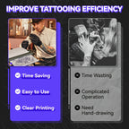 PeriPage P90 Wireless Tattoo Stencil with Printer Portable Heat Transfer Machine - product gallery image 8