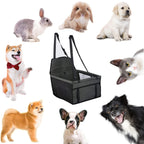 Pet Car Seat with Pad Breathable Mesh Anti-Dirt Anti-Bite - product gallery image 5