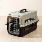 Pet Carrier with 48cm, Metal, 48*32*30cm, Plastic Ventilated Crate Metal Door - product gallery image 6