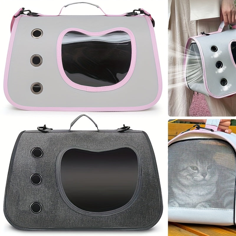 Pet Carrier with Foldable, Large Bag Foldable Dog Cat Travel - product gallery image 19