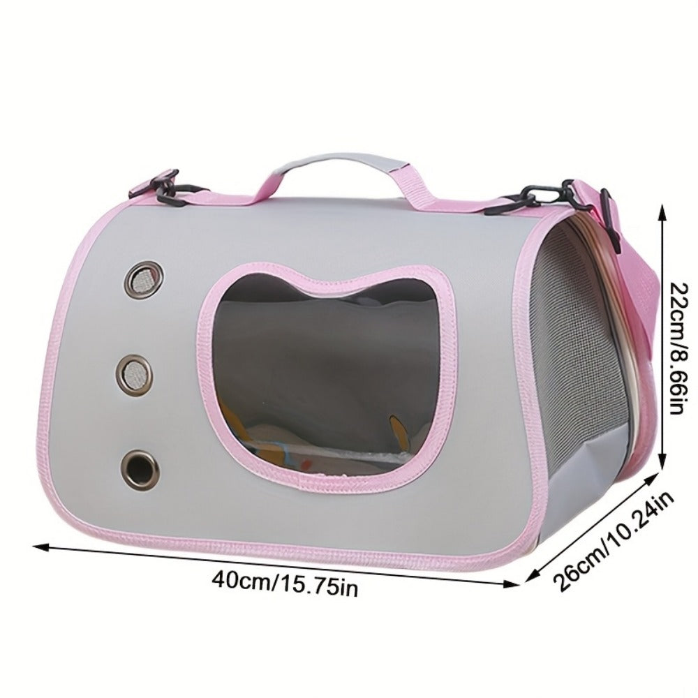 Pet Carrier with Foldable, Large Bag Foldable Dog Cat Travel - product gallery image 2