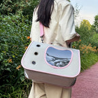 Pet Carrier with Foldable, Large Bag Foldable Dog Cat Travel - product gallery image 7