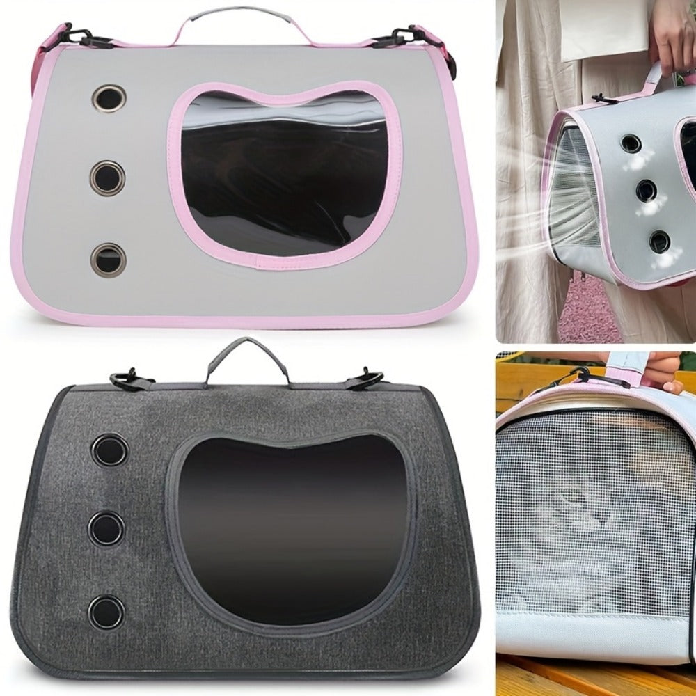 Pet Carrier with Foldable, Large Bag Foldable Dog Cat Travel - product gallery image 9