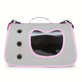 Pet Carrier with Foldable, Large Bag Foldable Dog Cat Travel - pink option