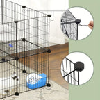 Pet Enclosure with 71 cm, Modular 2-Level Small Animals, Hamsters - product gallery image 4