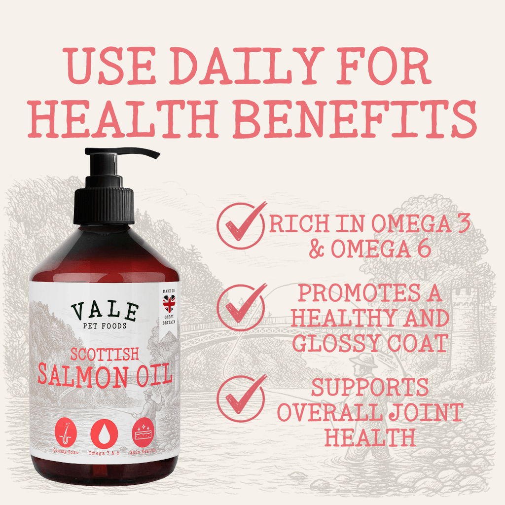 Pet Food Supplement with 500ml, Scottish Salmon Oil Topper Dogs Cats - product gallery image 10
