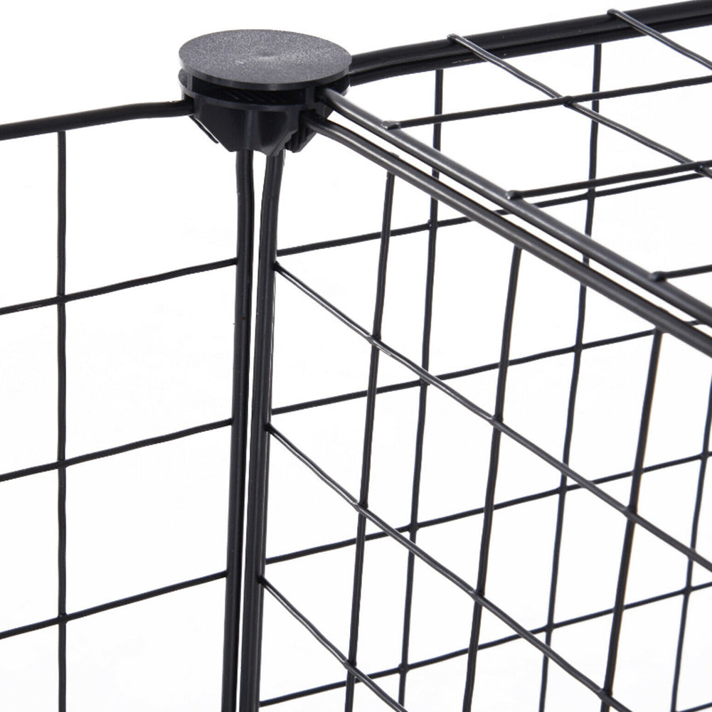 Pet Playpen with 35cm, Metal, Twelve-Panel Metal Grid Panels - product gallery image 17