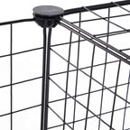 Pet Playpen with 35cm, Metal, Twelve-Panel Metal Grid Panels - product gallery image 17