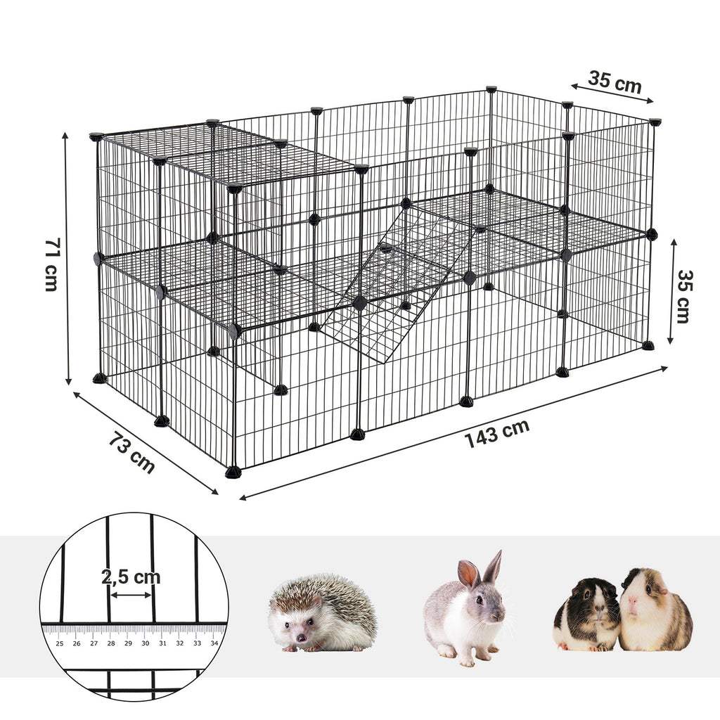 Pet Playpen with Non-Slip, Easy Assembly, Metal for storage and organisation - product gallery image 7