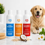 Pet Shampoo with 3 Pack of 3, Dog Cat 7-in-1 Oatmeal Formula Deep - product gallery image 4