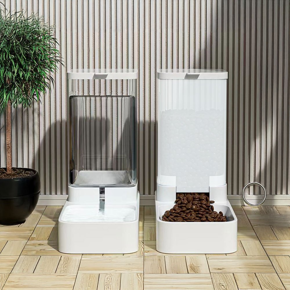 Pet Supplie with Feeder Water Dispenser 3.8L Gravity - product gallery image 14