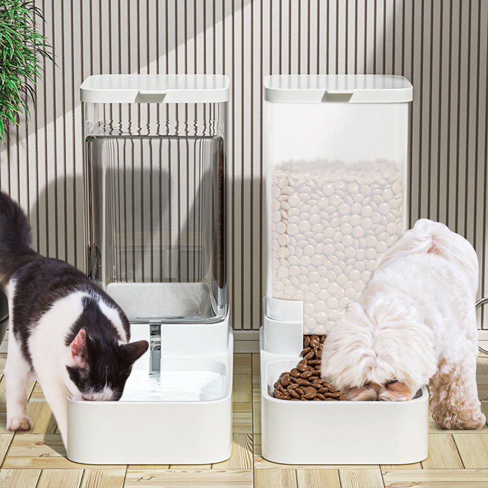 Pet Supplie with Feeder Water Dispenser 3.8L Gravity - product gallery image 16